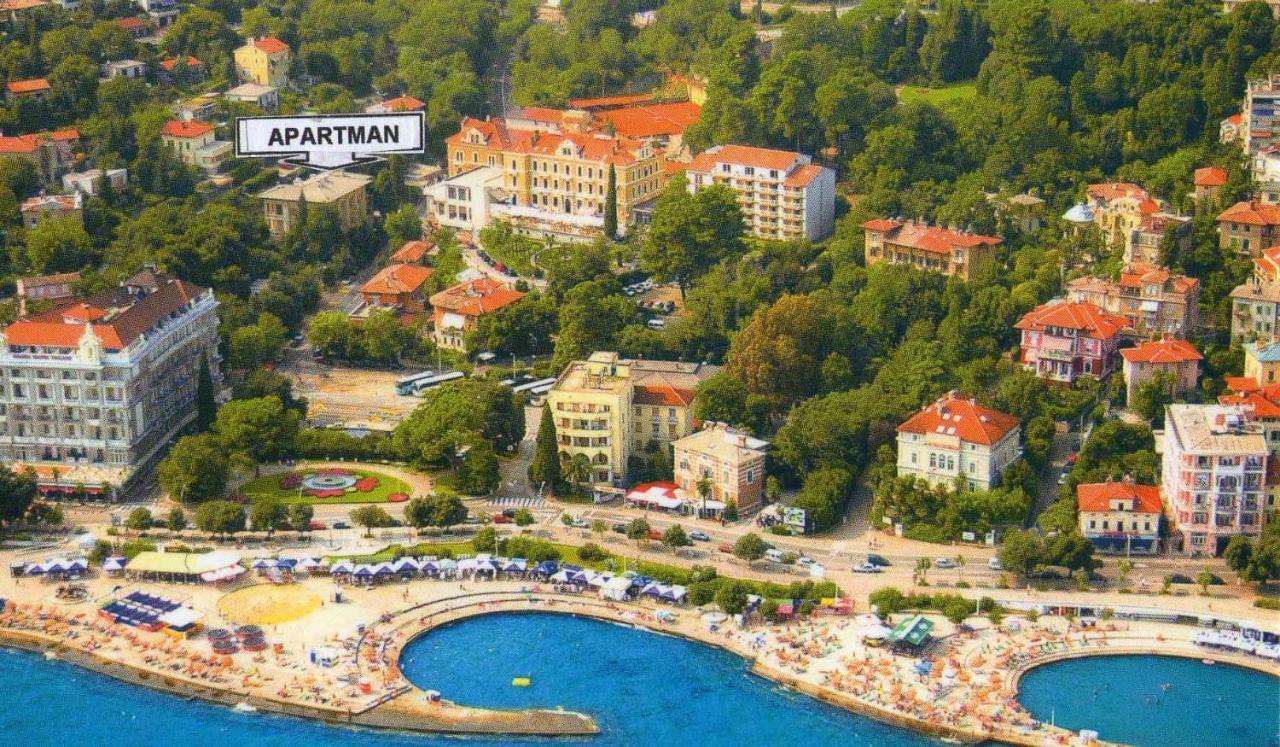 Apartment Nena With Private Free Parking Abbazia Esterno foto